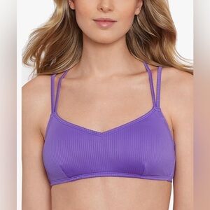 Salt + Cove Ribbon Strappy Back Bikini Top